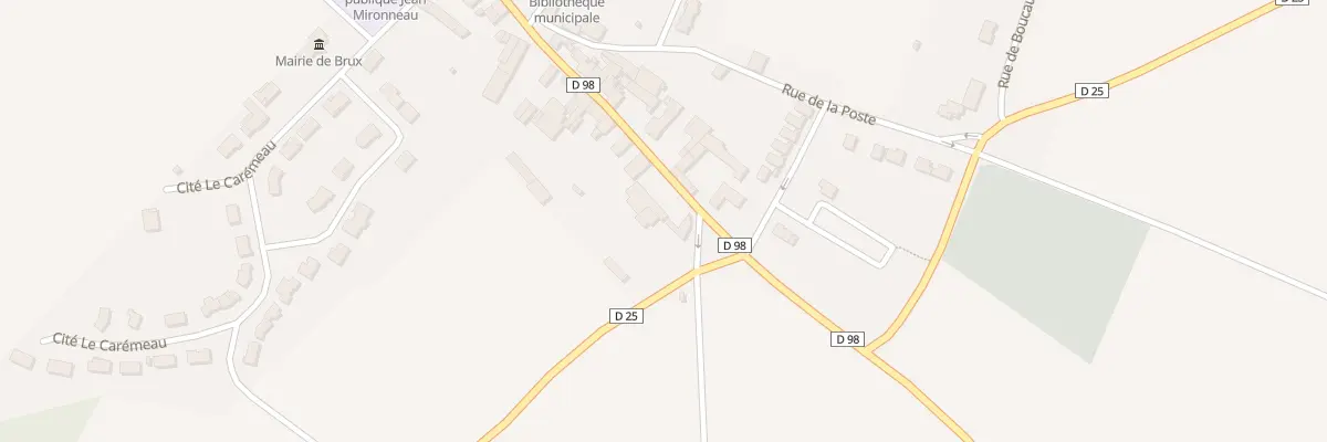 Plan du 26 Rue du Général Rivaud à Brux