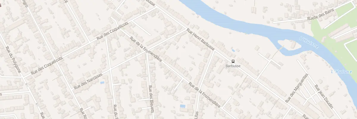 Plan du 53 Rue de la Fromendière au Mans