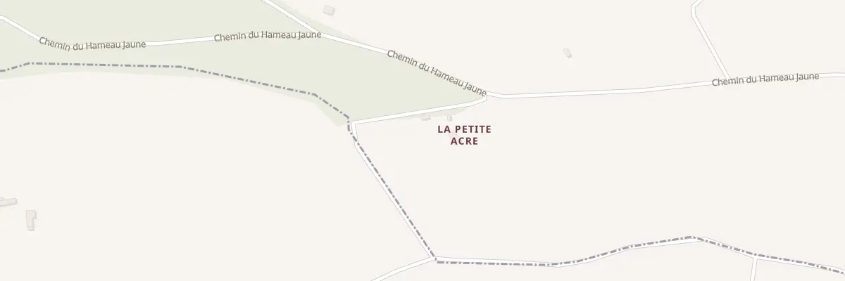 Plan du 812 Che du Hameau Jaune à Fresnay-le-Samson