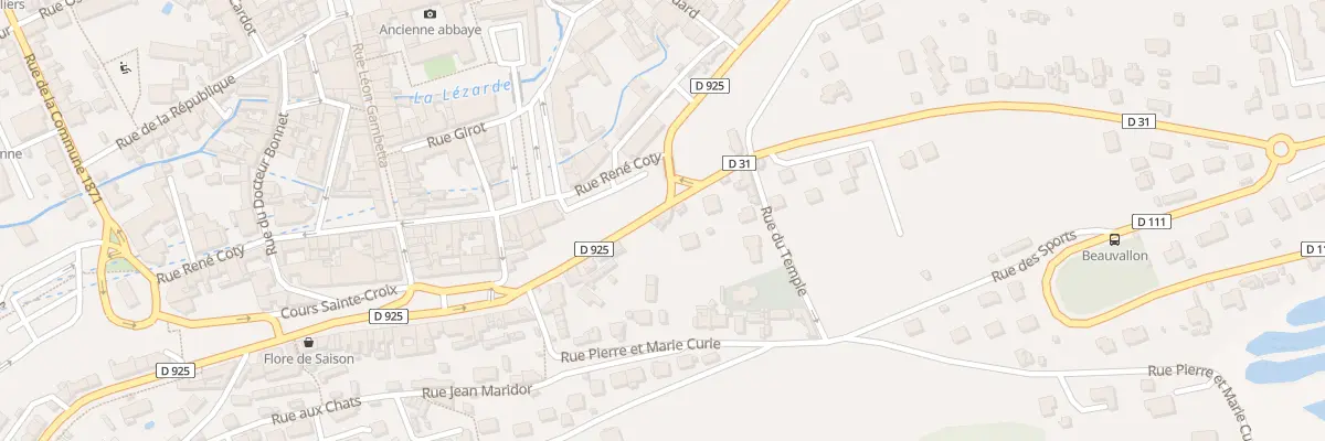 Plan du 28 Rue Jean Jaurès à Montivilliers