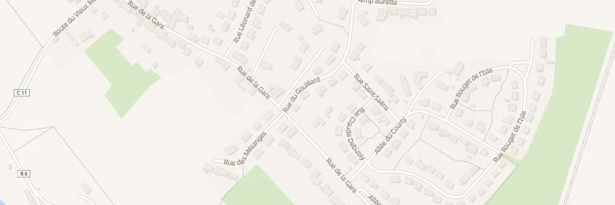 Plan du 3 Rue du Gouleard à Neuville-sur-Sarthe