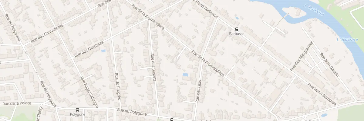 Plan du 62 Rue de la Fromendière au Mans