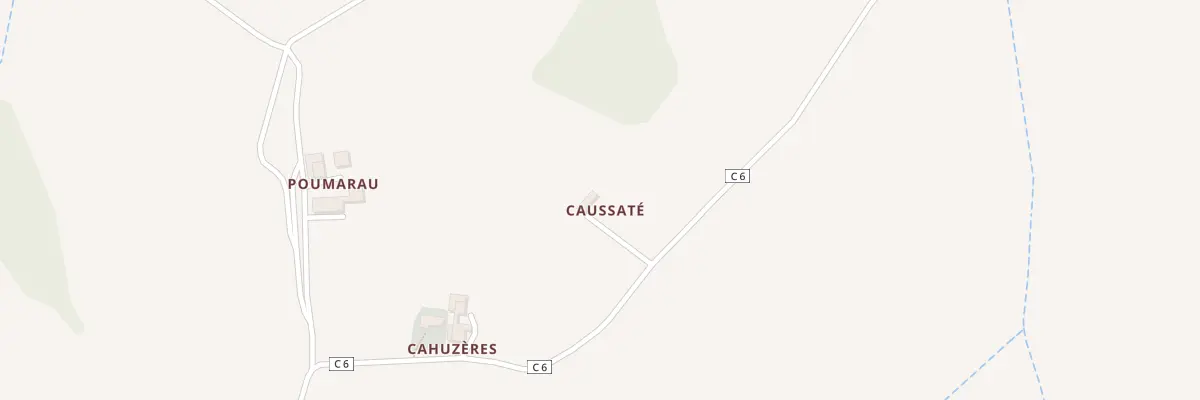 Plan du 571 Chem de Cahuzères à Lupiac