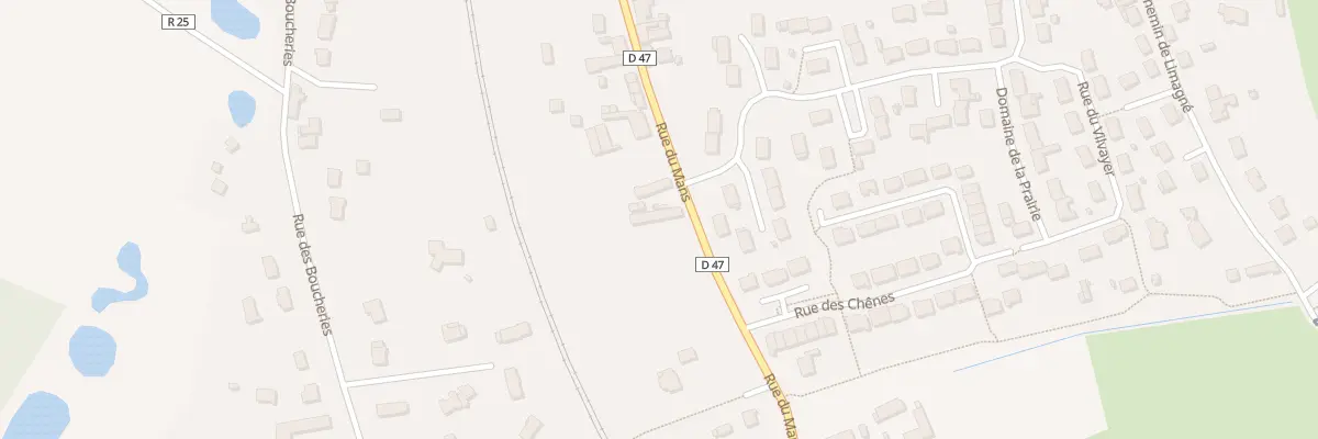 Plan du 39 Rue du Mans à La Guierche
