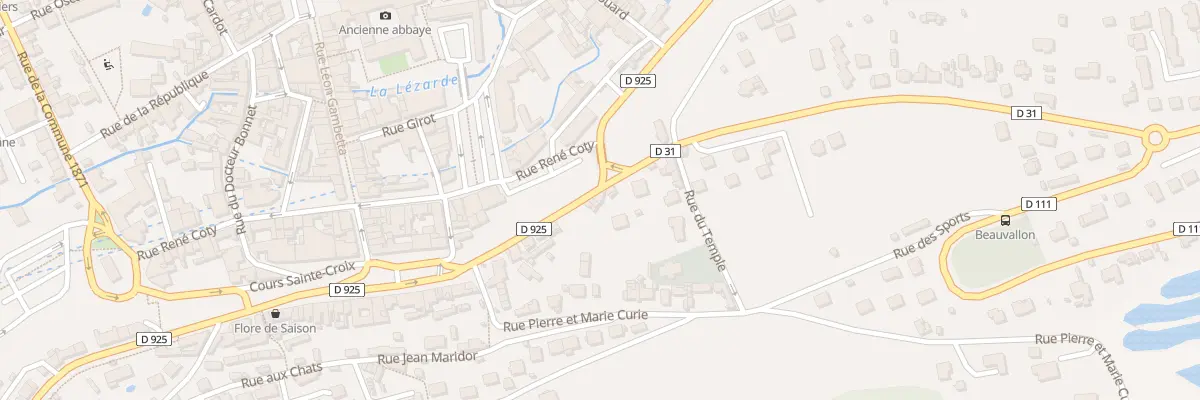 Plan du 5 Rue Jean Jaurès à Montivilliers