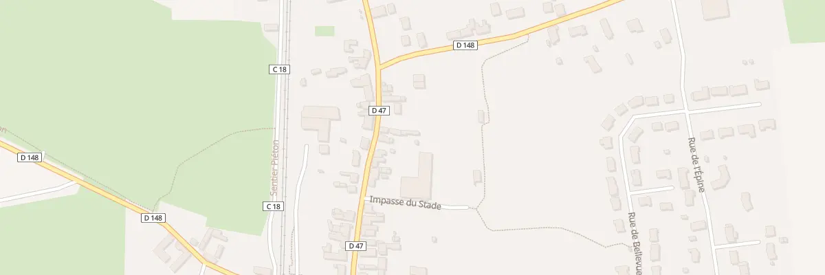 Plan du 52 Rue Principale à La Guierche