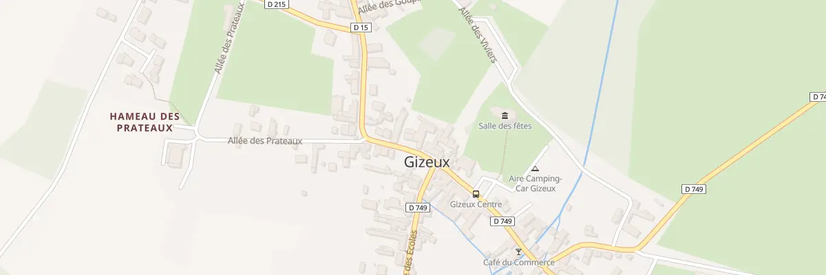 Plan du 10 Pl du Boeuf Couronné à Gizeux
