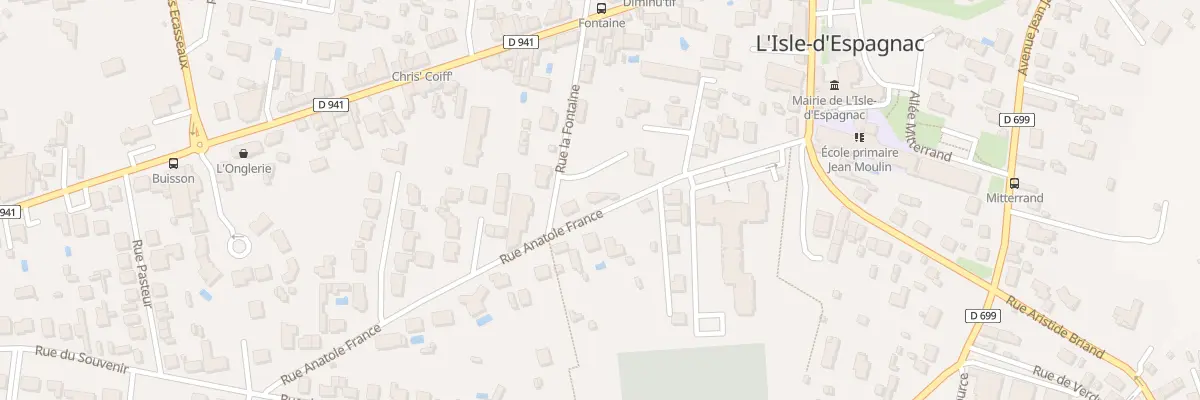 Plan du 9B Rue Anatole France à L’Isle-d’Espagnac