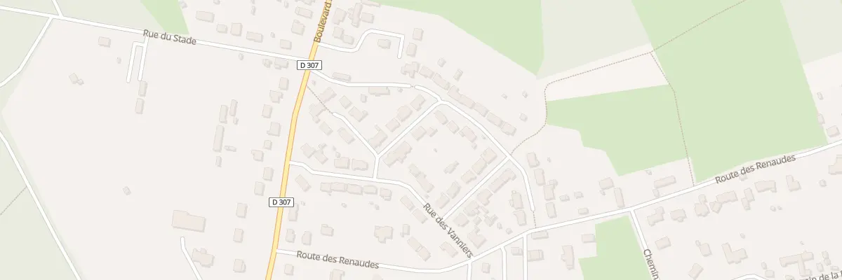 Plan du 6 Rue des Lavandières à Moncé-en-Belin