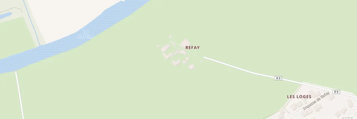 Plan du 3 Rte de Beaufay à Neuville-sur-Sarthe