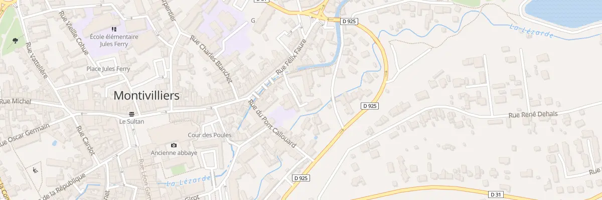 Plan du 5 Rue Félix Faure à Montivilliers