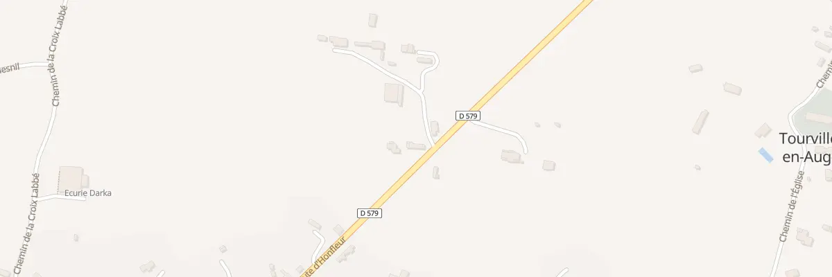 Plan du 29 Rte de Honfleur à Tourville-en-Auge