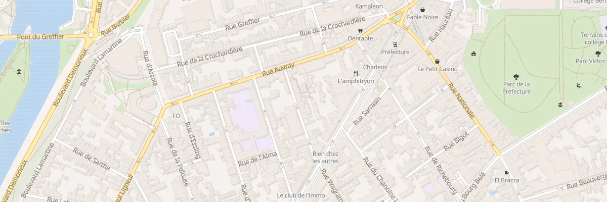Plan du 15 Rue Wagram au Mans