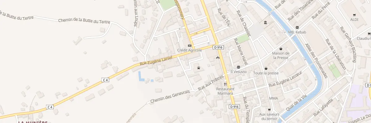 Plan du 1 Rue Henry Chauvel à Vimoutiers