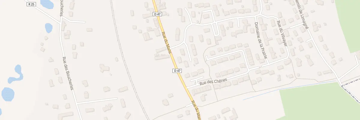 Plan du 2 Lot Les Coteaux de la Pierre à La Guierche