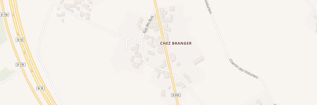 Plan du 9 Chez Branger aux Adjots