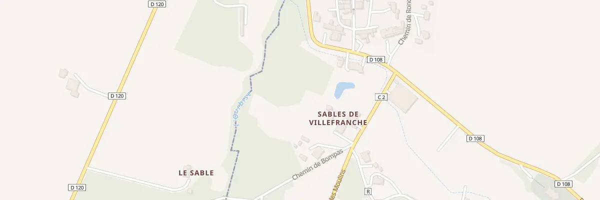 Plan du 134 Rte des Moulins à Villefranche-du-Queyran