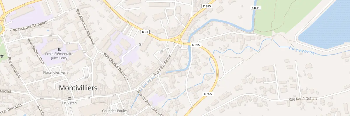 Plan du 45 Rue du Fbg Assiquet à Montivilliers