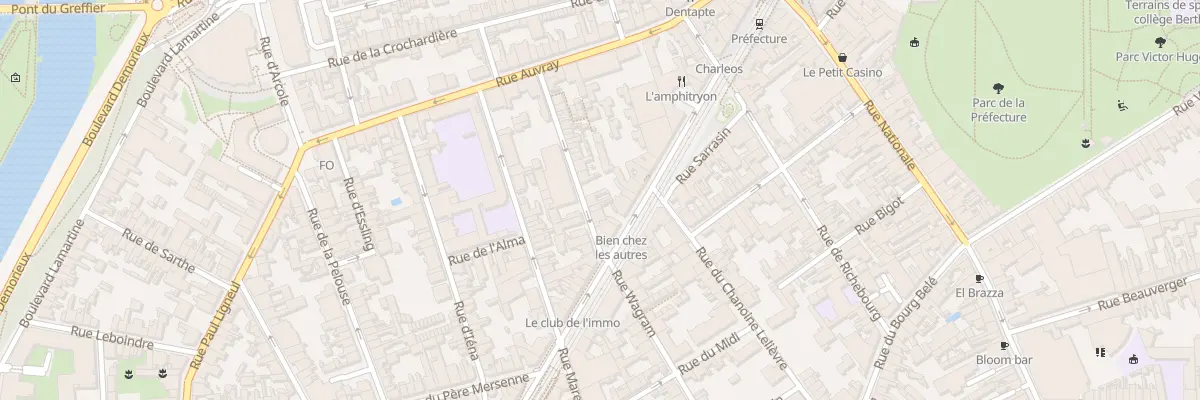 Plan du 31 Rue Wagram au Mans