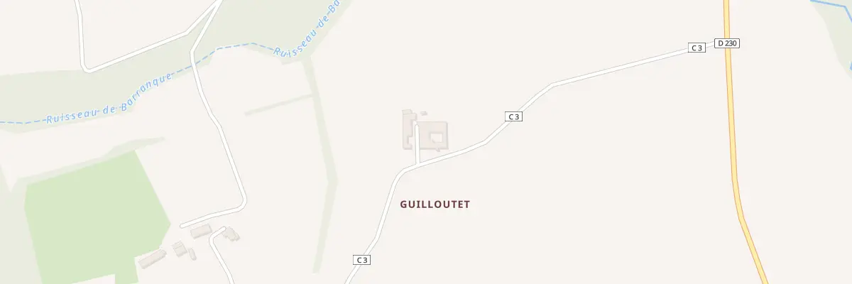 Plan du 5089 A Guilloutet à Lagraulet-du-Gers