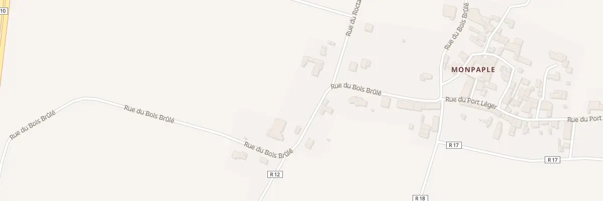 Plan du 1T Rue du Bois Brûlé à Mansle-les-Fontaines