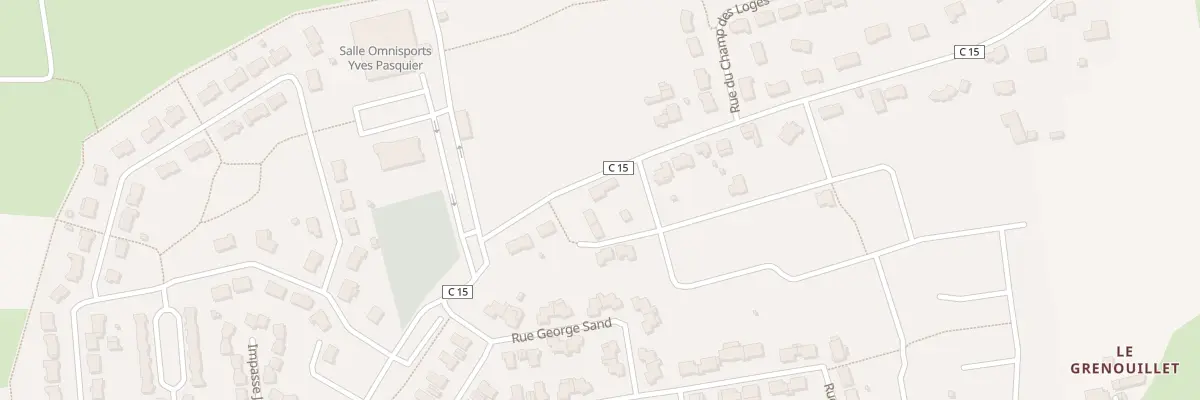 Plan du 16 Rue du Stade à Neuville-sur-Sarthe