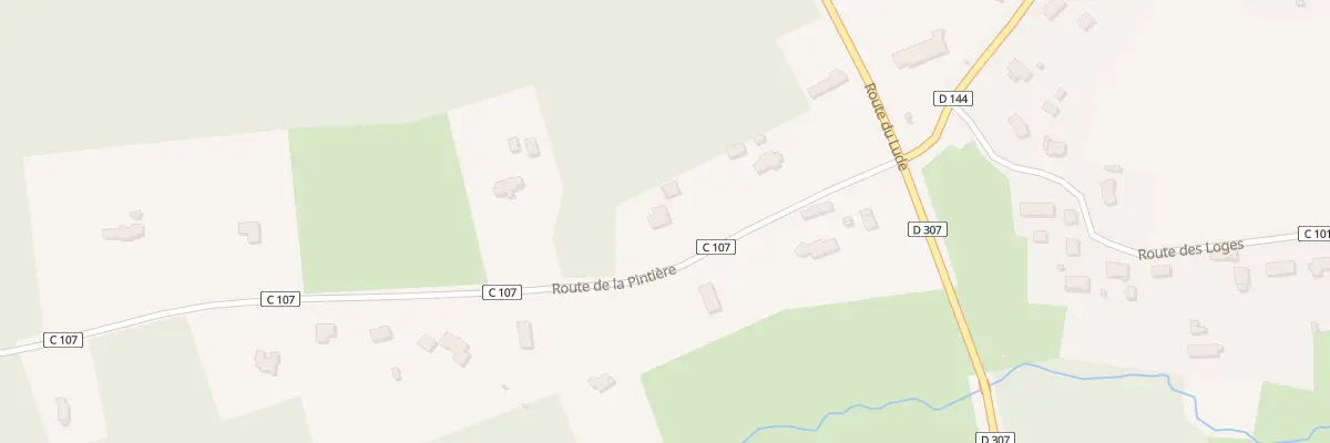 Plan du 14 Rte de la Pintiere à Laigné-Saint-Gervais