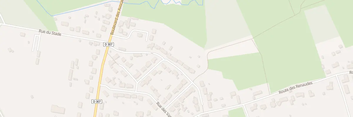 Plan du 15 Rue des Lavandières à Moncé-en-Belin