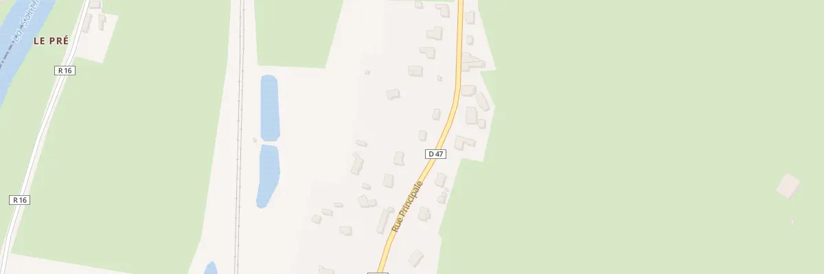 Plan du 57 Rue Principale à La Guierche