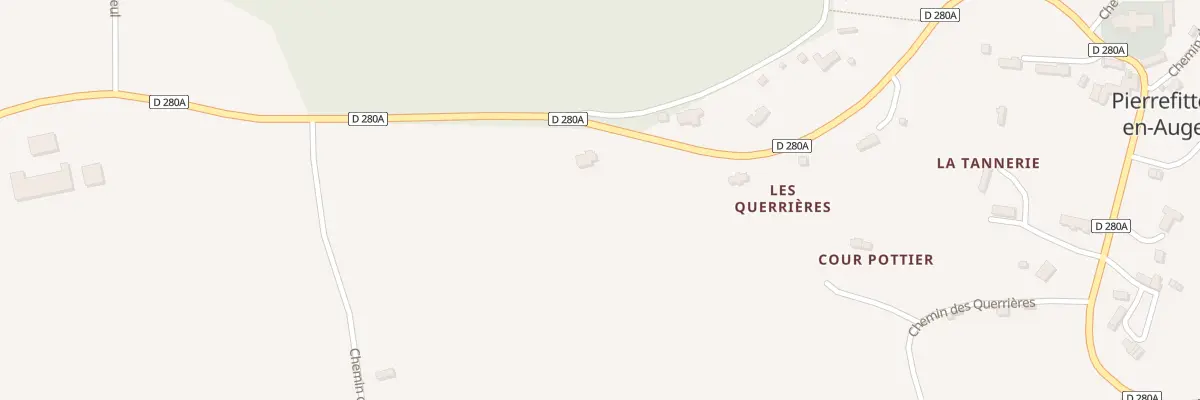 Plan du 401 Rte de Saint-Hymer à Pierrefitte-en-Auge