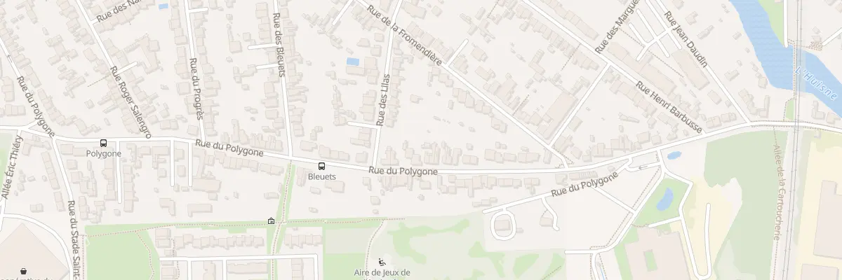 Plan du 163 Rue du Polygone au Mans