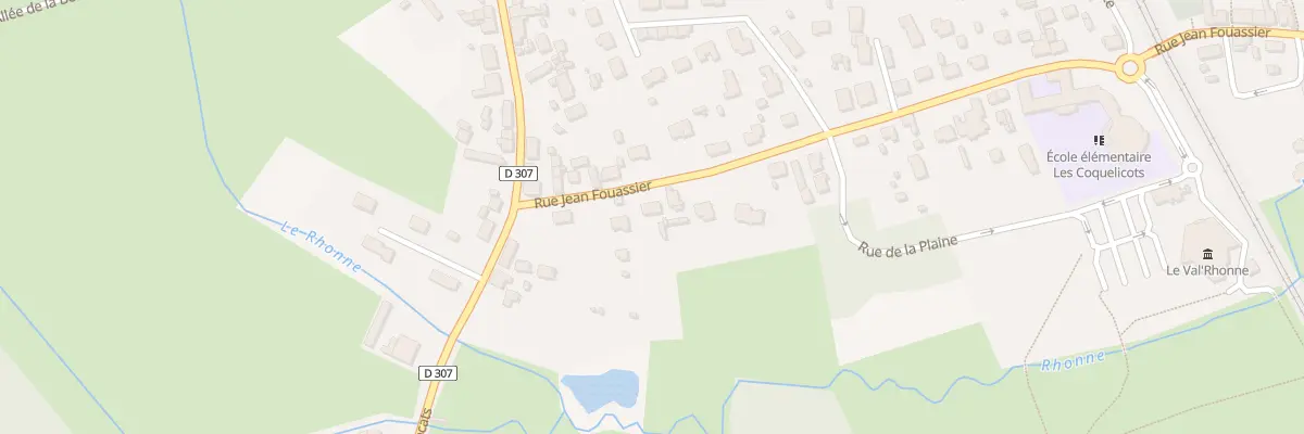 Plan du 8 Rue Jean Fouassier à Moncé-en-Belin