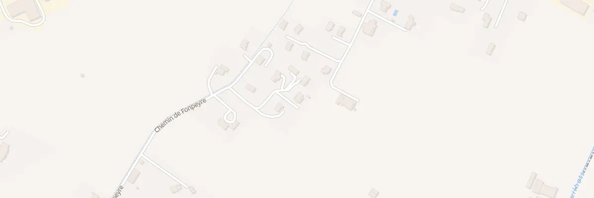 Plan du 400E Che de Fonpeyre à Marmande