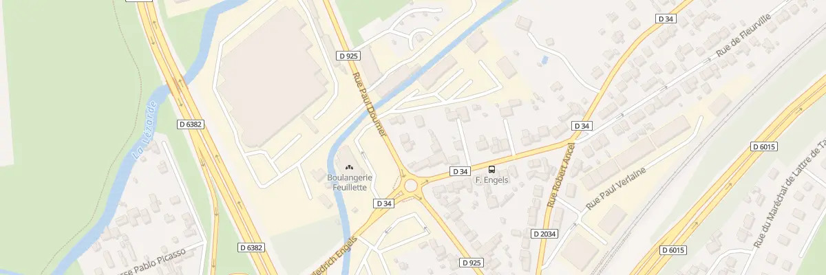 Plan du 32 Rue Paul Doumer à Harfleur