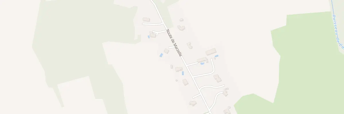 Plan du 908 Rte de Marzelle à Savignac-de-Duras