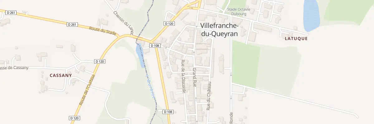 Plan du 23 Rue de la Discorde à Villefranche-du-Queyran