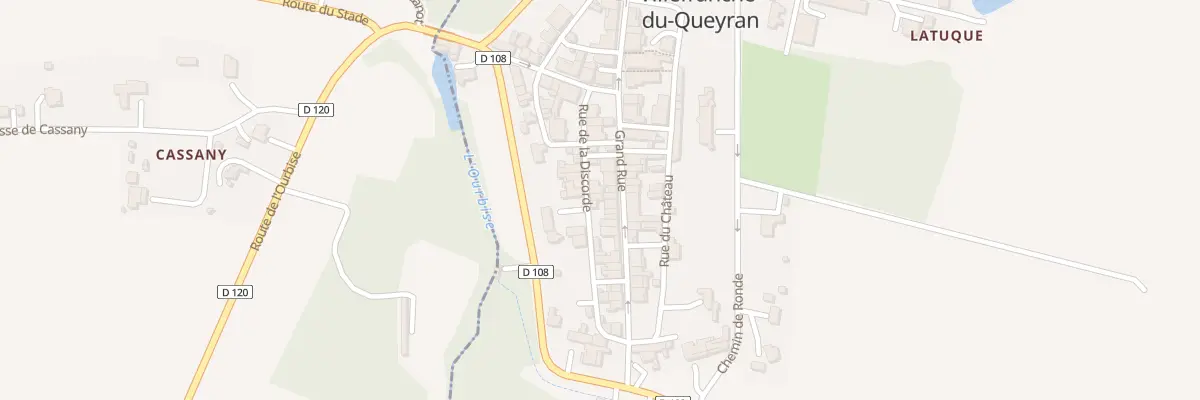 Plan du 97 Rue de la Discorde à Villefranche-du-Queyran