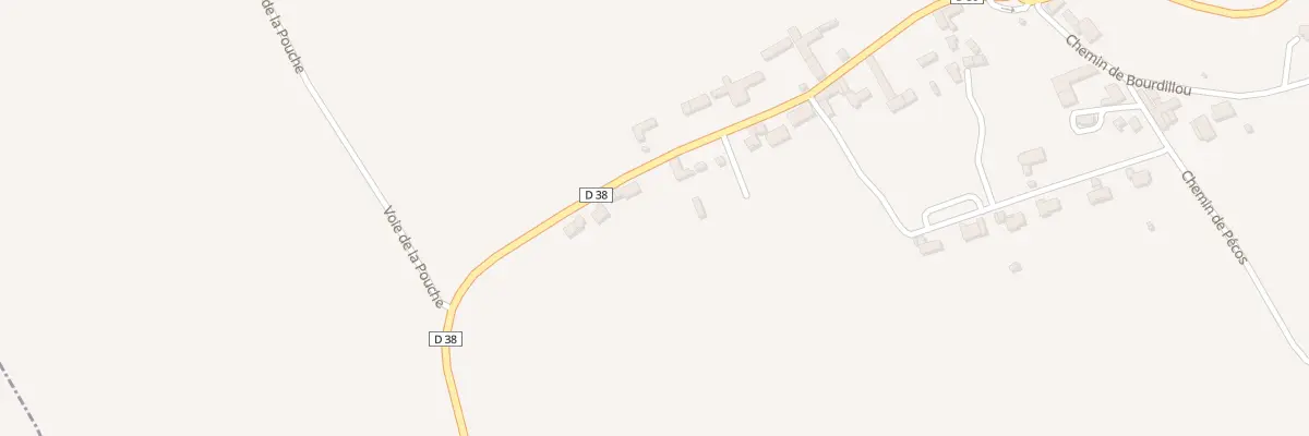 Plan du 17 Rte de Villecomtal à Betplan