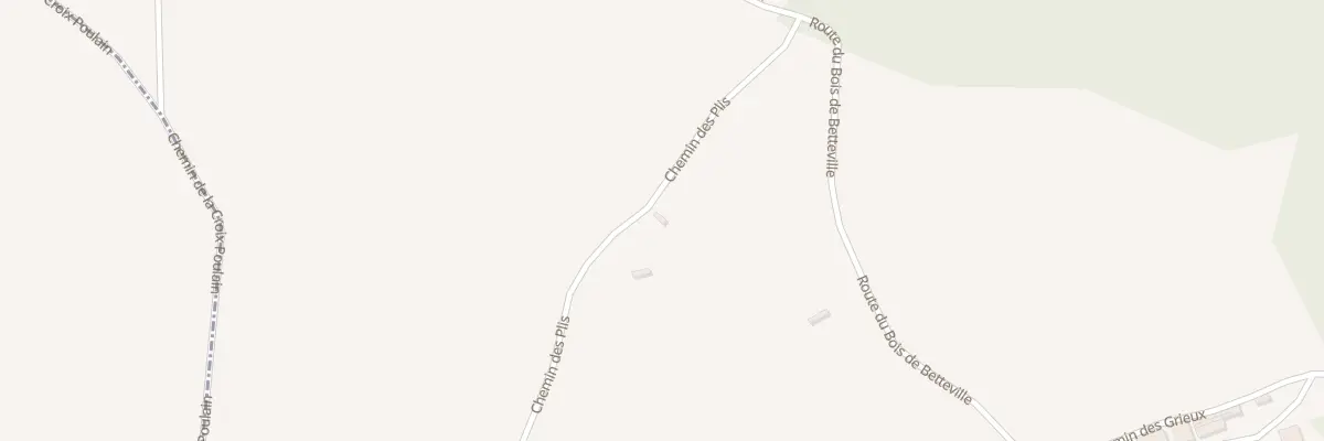 Plan du 13 Chem des Plis à Pierrefitte-en-Auge