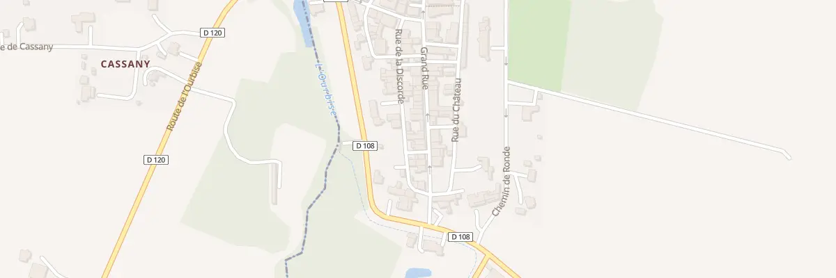 Plan du 105 Gr Grand Rue à Villefranche-du-Queyran