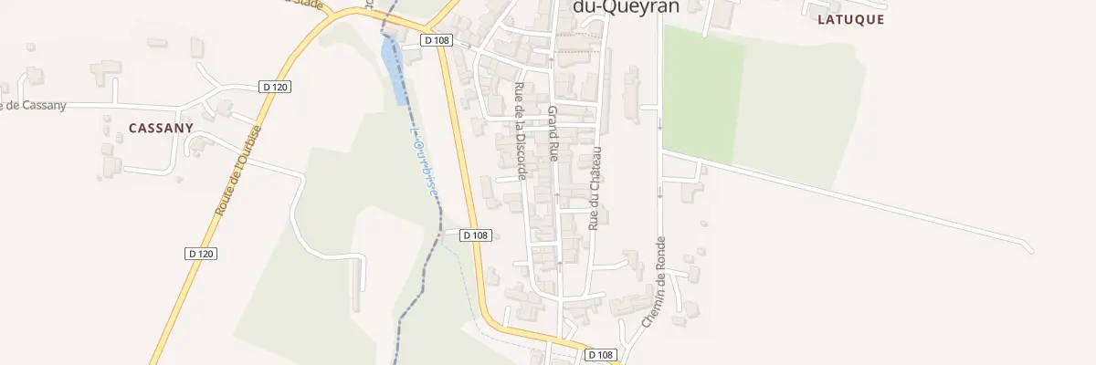 Plan du 145 Gr Grand Rue à Villefranche-du-Queyran