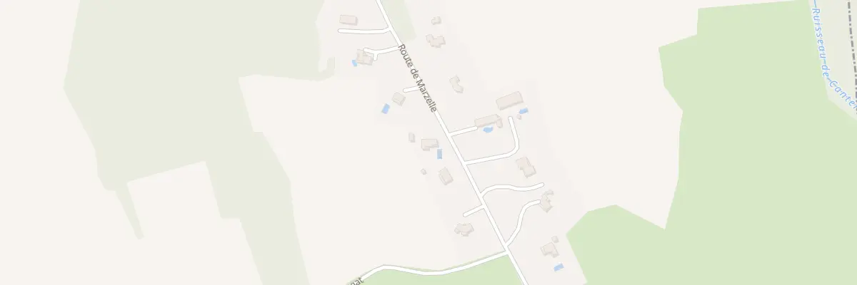 Plan du 974 Rte de Marzelle à Savignac-de-Duras