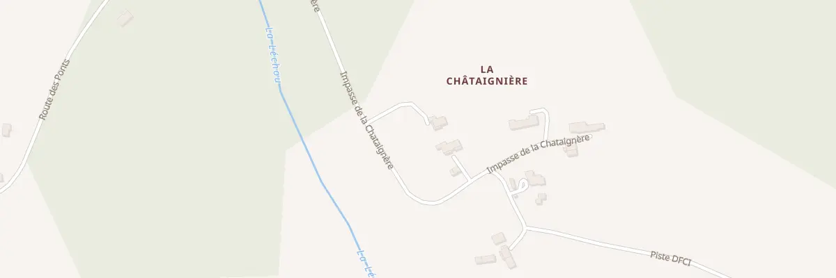 Plan du 381 Imp de la Chataignère à Saint-Méard-de-Gurçon