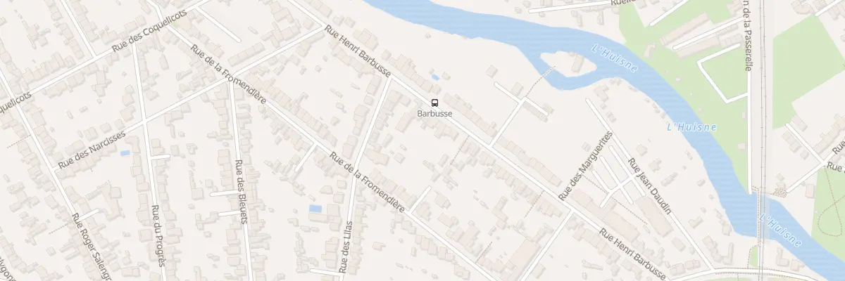 Plan du 144 Rue Henri Barbusse au Mans