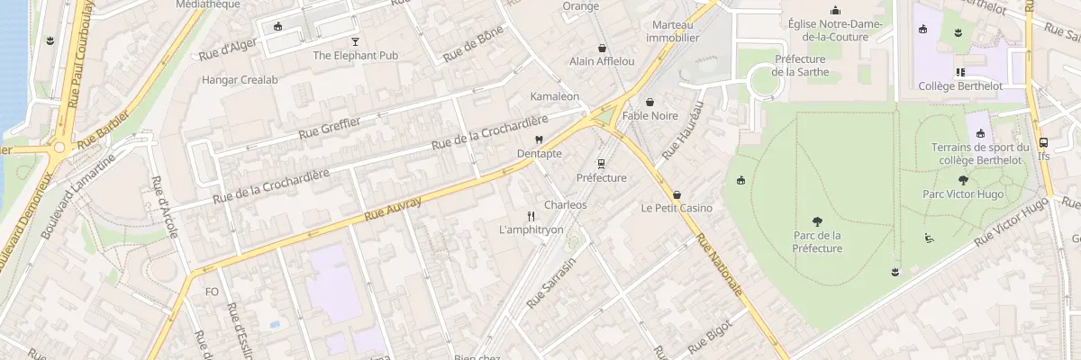 Plan du 2 Rue de Richebourg au Mans