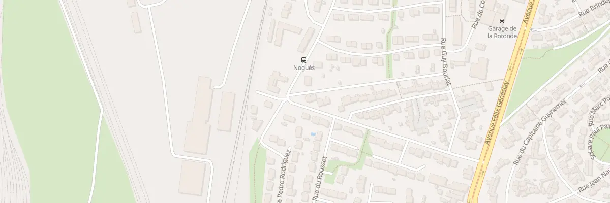 Plan du 40 Rue du Vercors au Mans