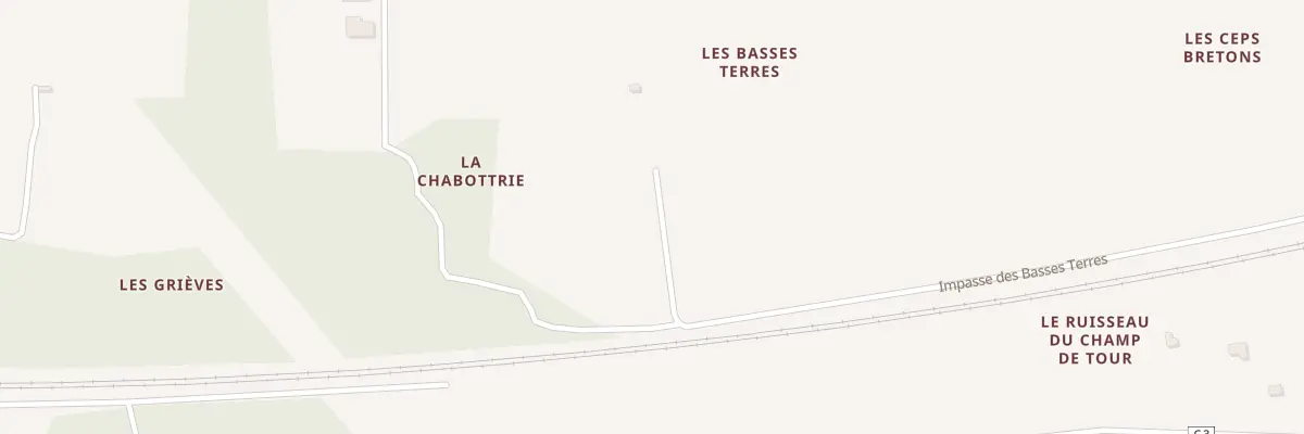Plan du 528 Imp des Basses Terres à La Chapelle-sur-Loire