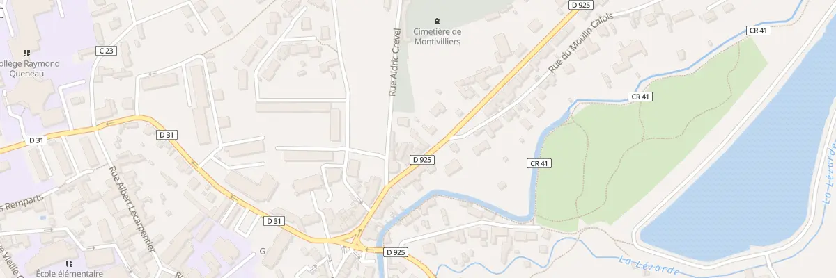 Plan du 2 Rue du Faubourg Assiquet à Montivilliers