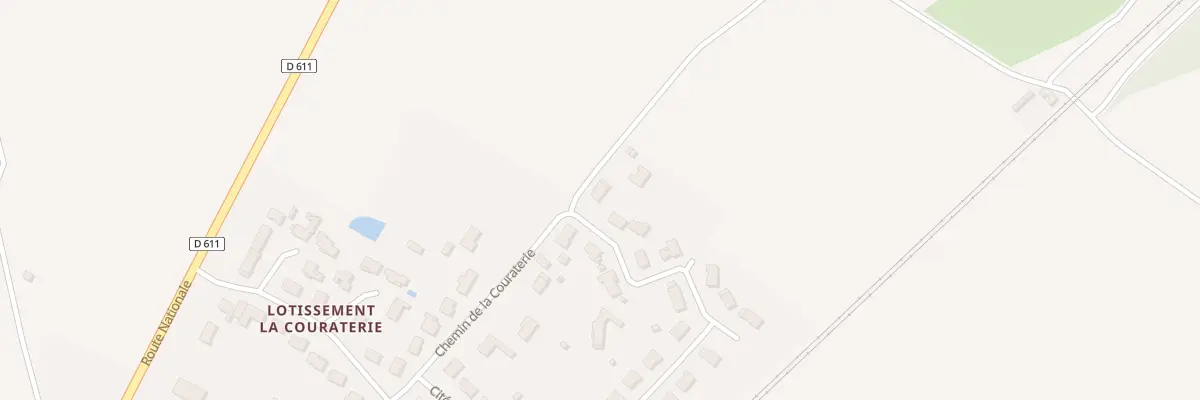 Plan du 5391 Cité du Fosse Neuf à Coulombiers