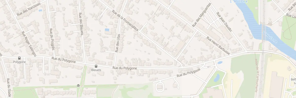 Plan du 98 Rue de la Fromendière au Mans